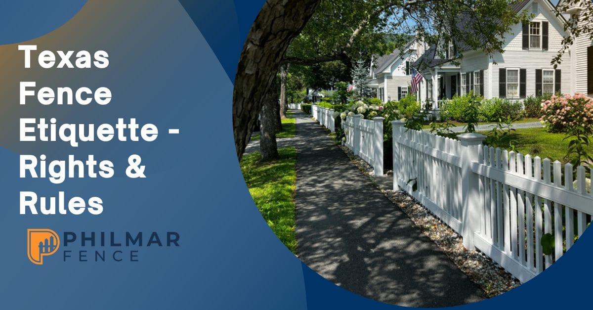 fence contractor Austin